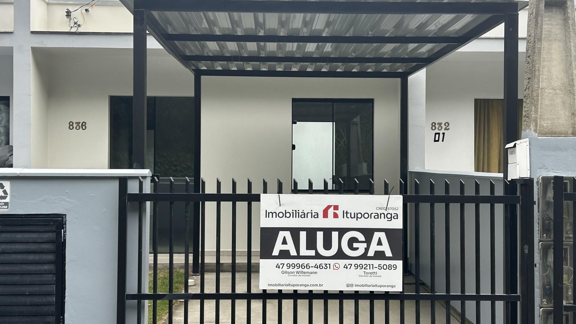 CASA DISPONÍVEL PARA LOCAÇÃO - Ituporanga/SC, Santa Tereza
